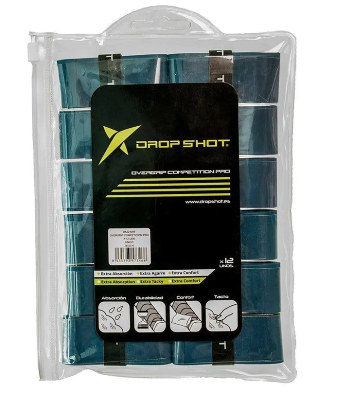 The Padel Shop | Drop Shot Overgrip Competition Pro x12